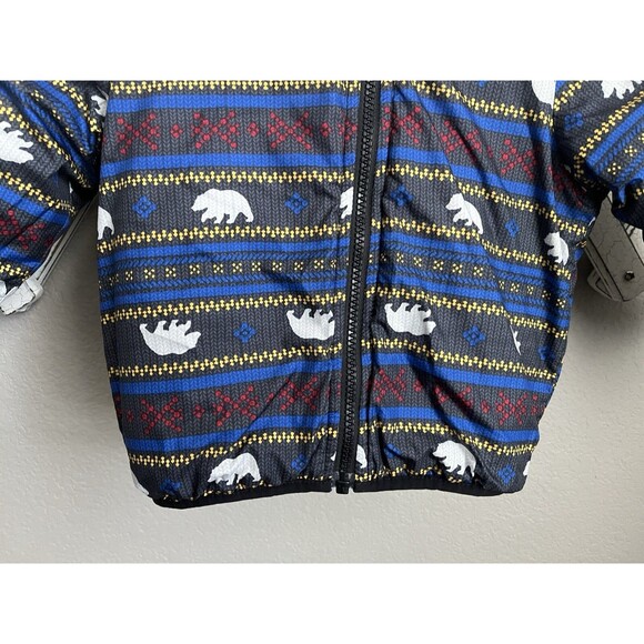The North Face Toddler Boy’s 12-24 Months? Reversible Puffer Jacket Bears *READ* - Picture 4 of 13